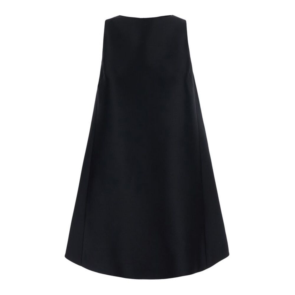 Balenciaga Women Belted Dress Woll And Silk